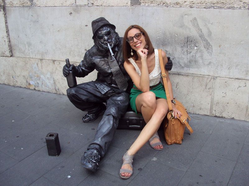 modemoiselle, fashion blogger, roma, mostra dalì, outfit da viaggio, outfit da gita
