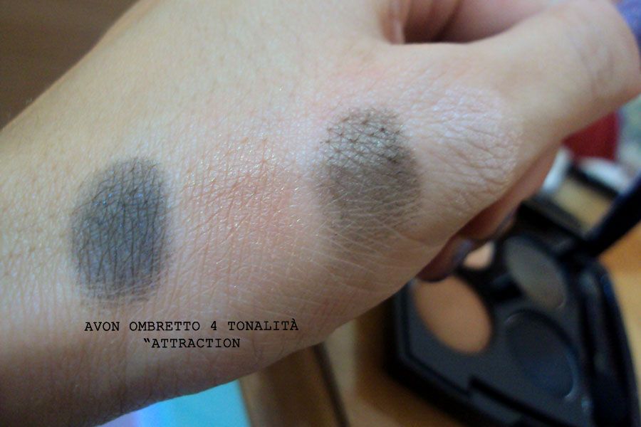 modemoiselle, fashion blogger, beauty, make-up, swatches, avon, ombretto, blu notte, verde, bronzo