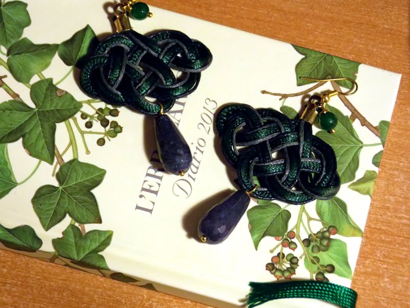 modemoiselle, fashion blogger, 2013, agenda, l'erbolario, orecchini, verde