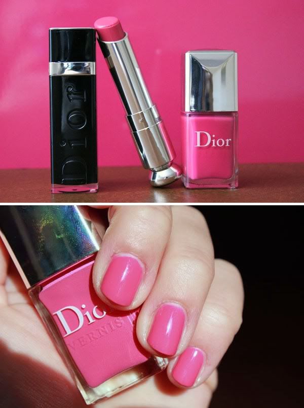 modemoiselle, fashion blogger, dior addict extreme, swatch, dior nailpolish, plaza, n 579, lipstick, n 476