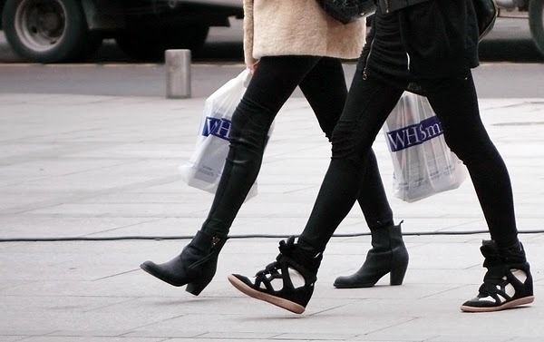 modemoiselle, fashion blogger, isabel marant, sneakers con la zeppa, alternative low-cost, come abbinare