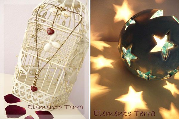 modemoiselle, fashion blogger, elemento terra, recensione, bijoux artigianali, lampada stella, complementi d'arredo, ceramica