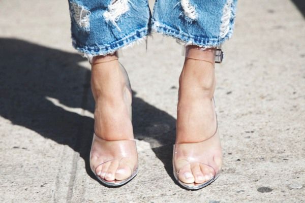 modemoiselle, fashion blogger, clear shoes, scarpe trasparenti, phillip lim, cheap monday