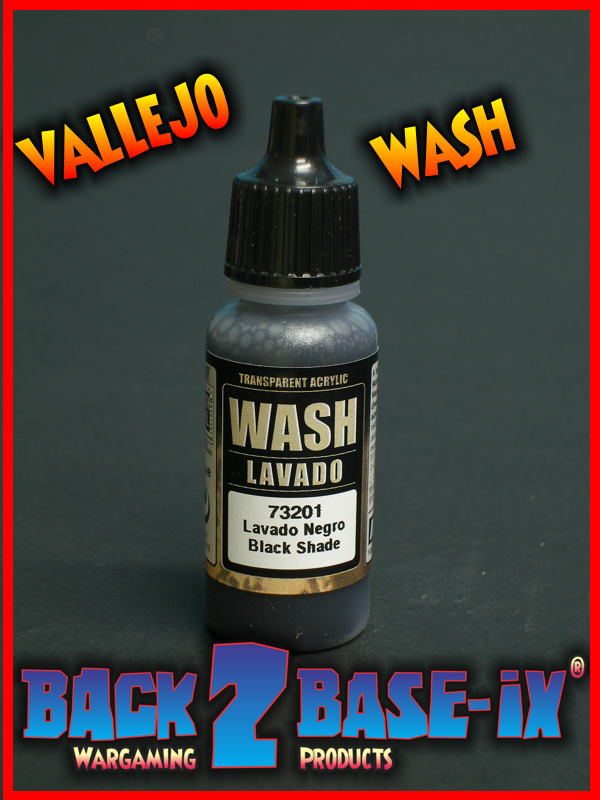 Vallejo Game Color Lavado Wash Acrylic Paint 17ml Black 73201 - Picture 1 of 1