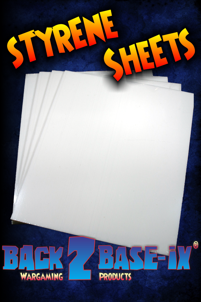 ... Six (6) A4 x 1mm White Plasticard Styrene Plastic Sheet 300mm x 210mm