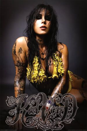 I love me a girl with tattoos i wish i could meet Kat Von D I love me a girl with tattoos i wish i could meet Kat Von D