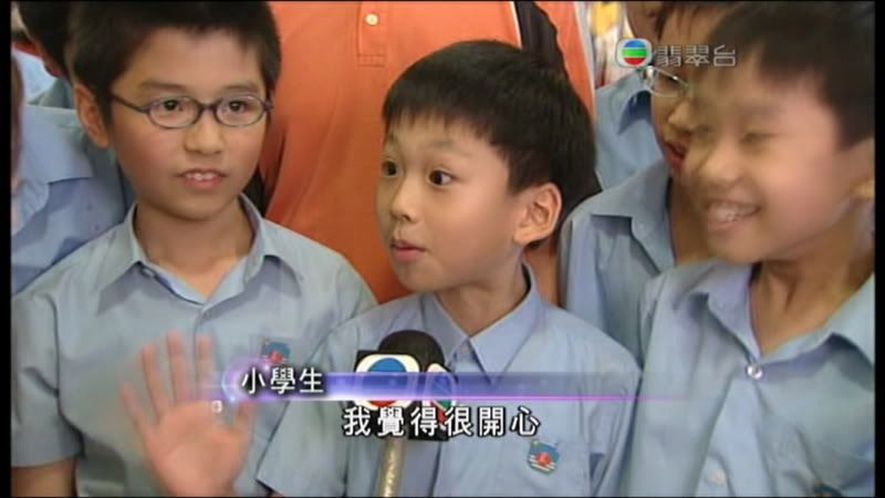 TVB新聞 小學生 打風要加埋龍捲風