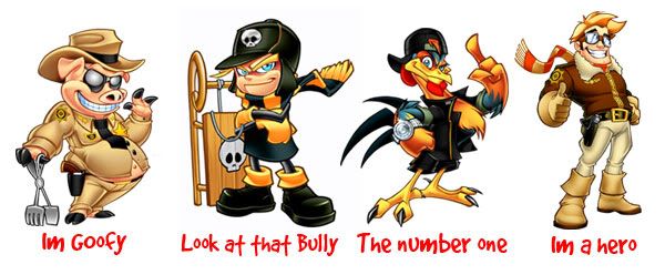 Attitude in mascot design