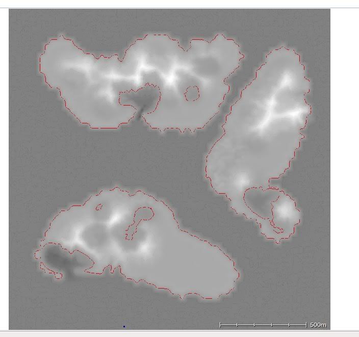 Land Height Map