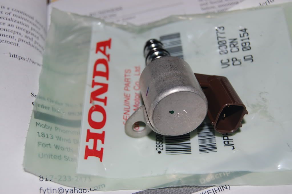 1998 Honda accord 2nd clutch pressure switch