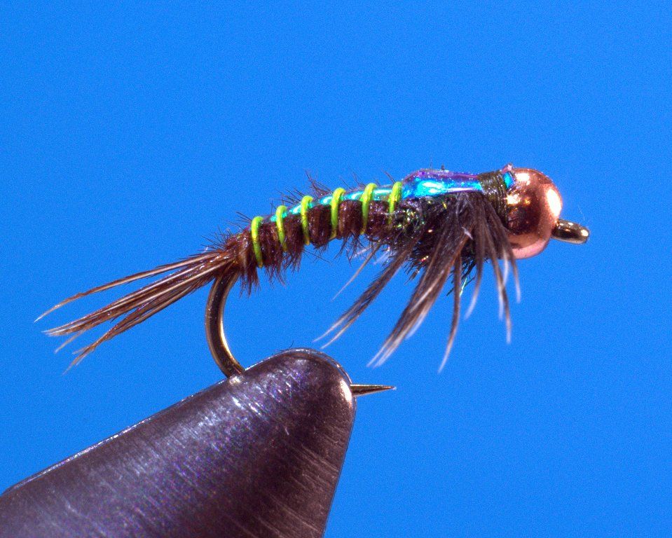 Fly tying The Flashback Nymph Trout nymph (Step-by-step tutorial