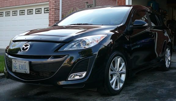 Mazda 3 2010. white Mazda+3+2010+black