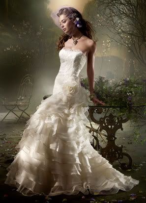 LZ3961 ; Romantic Bridal Gowns 2010