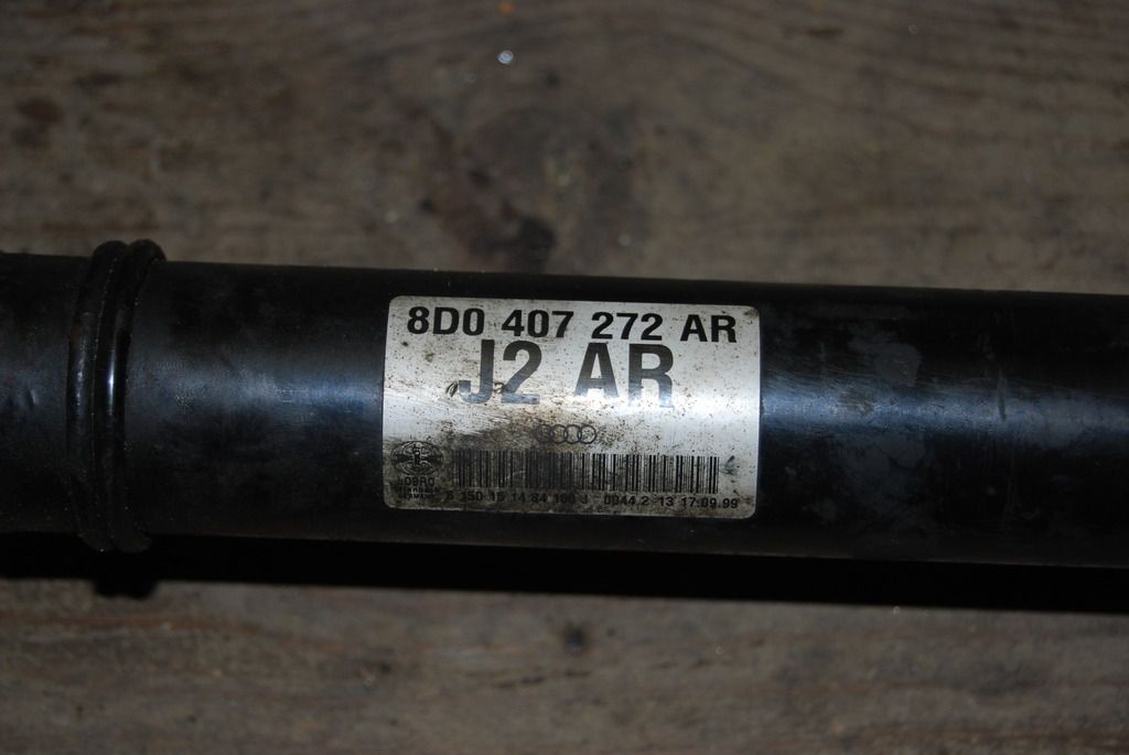 For Sale OEM B5 S4 axles for 01E, fronts and rears