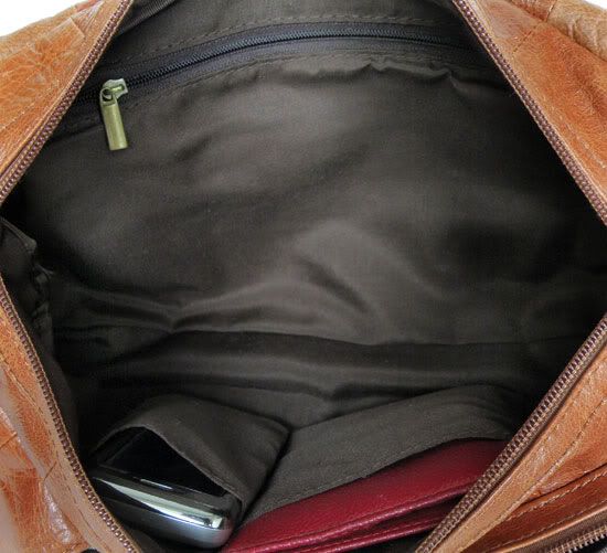 2025 Great Leather Unisex Brown Waist Bag Fanny Pack Purse_Waist Bag