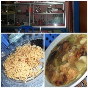 Dinner on first day when arriving